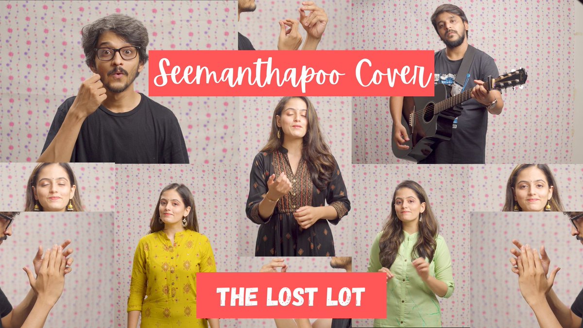 LostLotMusic's tweet photo. SEEMANTHAPOO COVER VIDEO OUT NOW!! 📽️🎉🥳💃

Click on the link below to watch it! 📲📍

We'll be posting more such videos so don't forget to subscribe! ❣️✌️

YouTube link - 
https://t.co/kSMSZwwsQS https://t.co/Vzkzh2hVX1