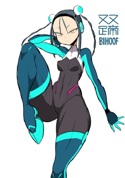 ヘクセンナハト所属ウィッチのバイフーフ言うヨ 能力は超脚力ネ 強烈な蹴り攻撃と爆発的加速が持ち味ヨ こういう感じで喋るネ 