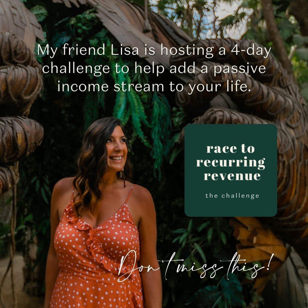 Join this FREE 4 day challenge to learn about adding extra revenue streams into your life. As a mum, this has helped greatly! I’ve managed to make £2k p/m from learning about passive income from @LisaJCoaching Register FREE here: bhavnabarratt.krtra.com/t/tlpTA2CjgRlF