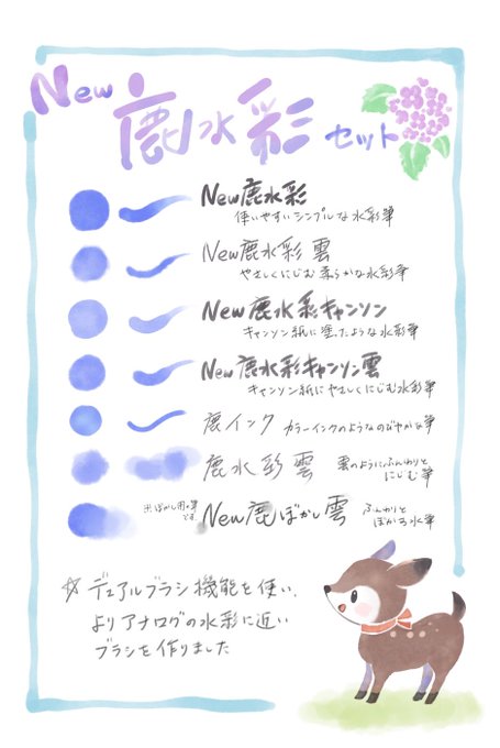 さっそくクリスタ新機能のデュアルブラシを使って素材を作ってみました ２つのブラシとテクスチャを重ねた 自由に色変更できるざくざくラメ風のブラシです アプデした方はほかの新機能と共にぜひお試しください デュアルホログラムブラシ Clipstudio