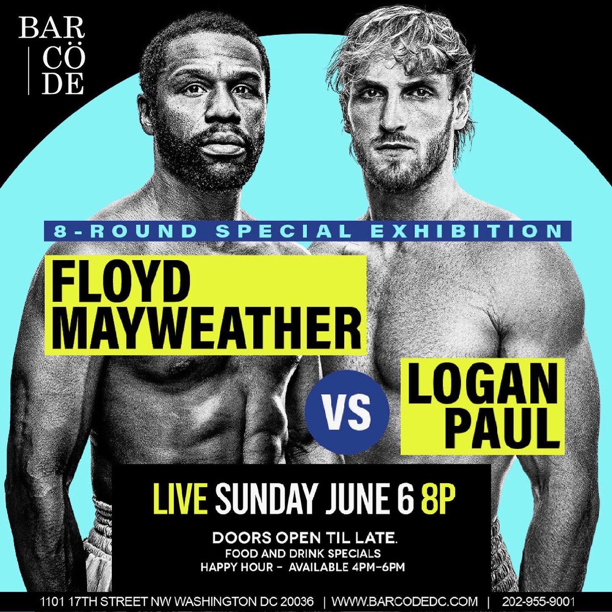 barcodedc's tweet image. Jam Packed Sunday  Brunch 12-4.  Happy hour 4-6. Fight Night Mayweather v Logan Paul.  Reservations recommended! @tazwube #FightNightLive #fightnight #foodie #brunch #SundayBrunch #happyhour #washingtondc #wdc @barcodedc @BtchesWhoBrunch