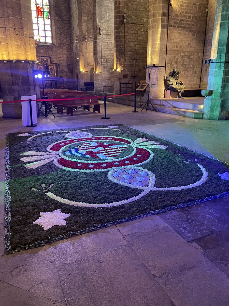 catifaires's tweet photo. 🌸Avui a la tarda és el monent de desfer les catifes fetes per aquest #Corpus d’arreu del país. https://t.co/Bmdegvv7oZ