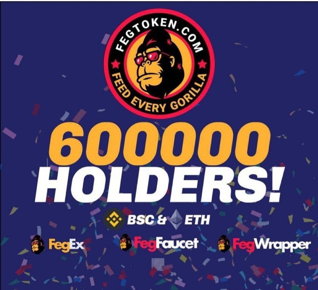 Meralnhr's tweet photo. @FGtoken @FegtokenT #FEGtoken #FEG 
600000 holders👏👏👏 https://t.co/inqLQT52Ki