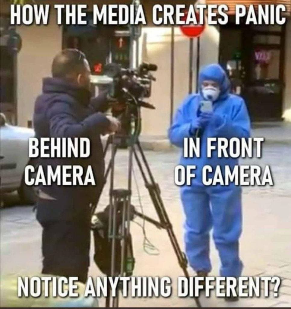 👇🤔🤮😡 Don't trust the media...! / Traue nicht den Medien...! (Click on the picture to see the whole picture!) t.me/THE_FREEDOM_IS…