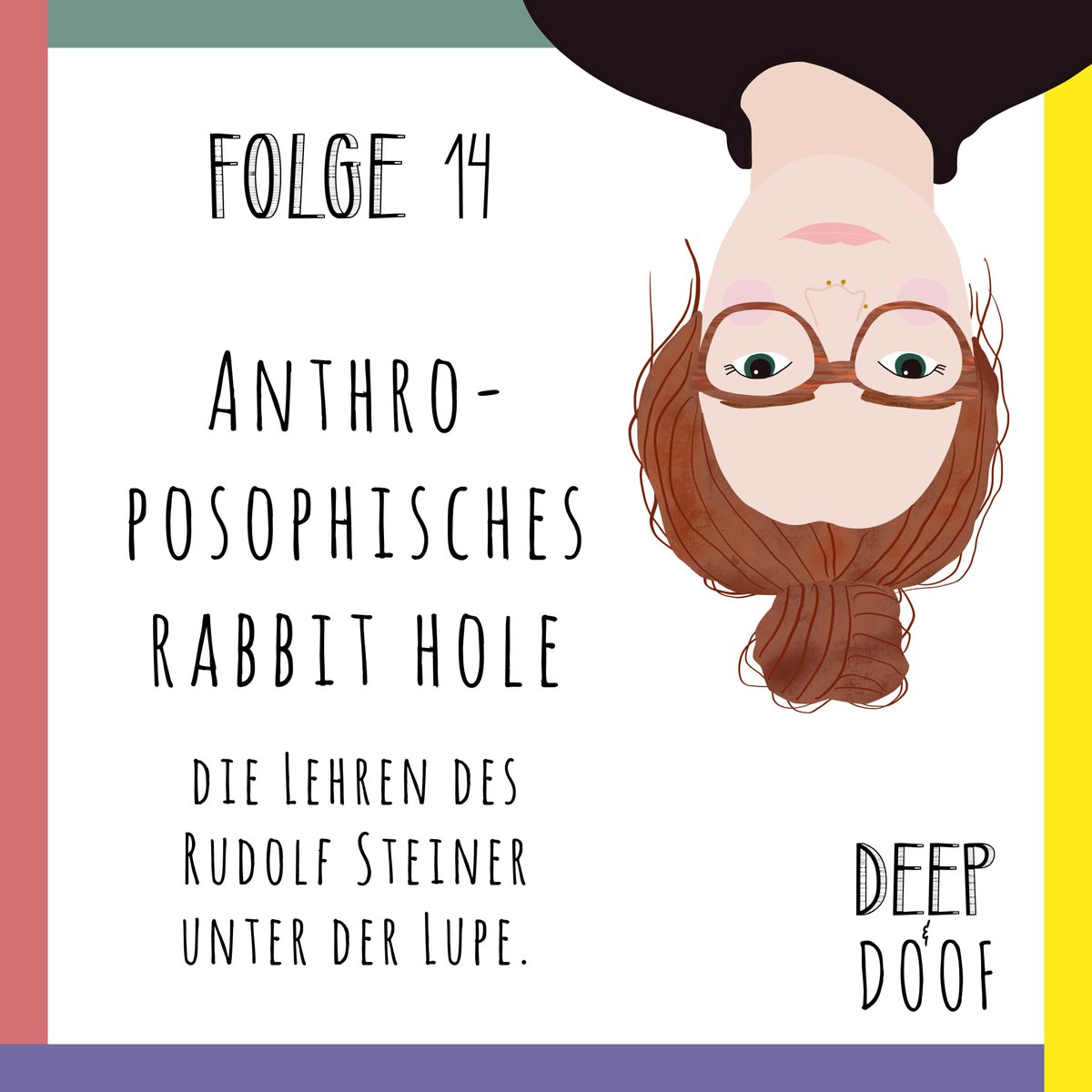 DeepUndDoof's tweet photo. Eigentlich wollte Bennson nur mal die Ideen der #Anthroposophie verstehen und wissen wie sich das so auf #Pädagogik und #Landwirtschaft auswirkt & schickt Franzi damit prompt in ein Recherche Rabbit Hole. Hört euch dieses Chaos gern an. #schwurbel #Podcast #neueFolge #deepunddoof https://t.co/z1zYFoUY57