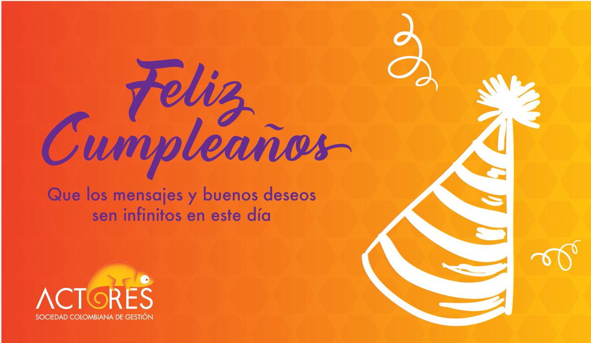 ActoresSCG's tweet photo. #FelizCumpleaños apreciados socios: Coraima Torres @CoraimaTorresD  Mauro Castillo @maurocastillo  Andrés Salazar, Cristian Better @CristianBetter  

#ComunidadCamaleón #ACTORESSCG #SociedadDeGestiónColectiva https://t.co/ihKzrZjfAw