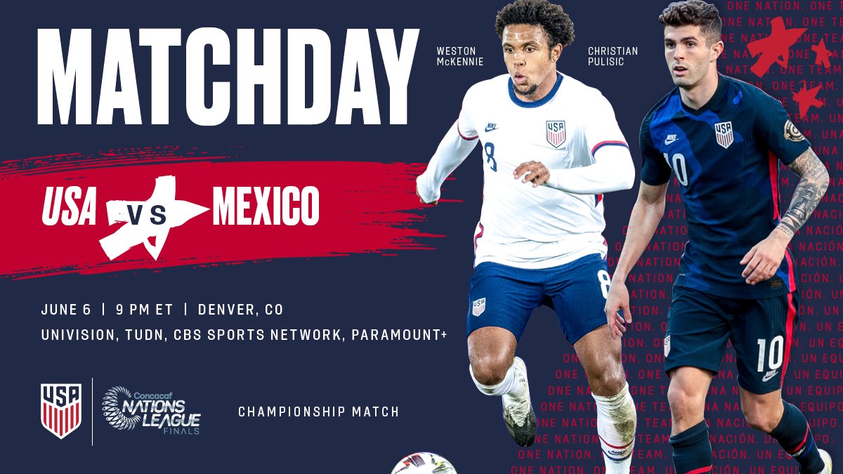 México vs Estados Unidos dónde y cómo ver EN VIVO FINAL Liga de
