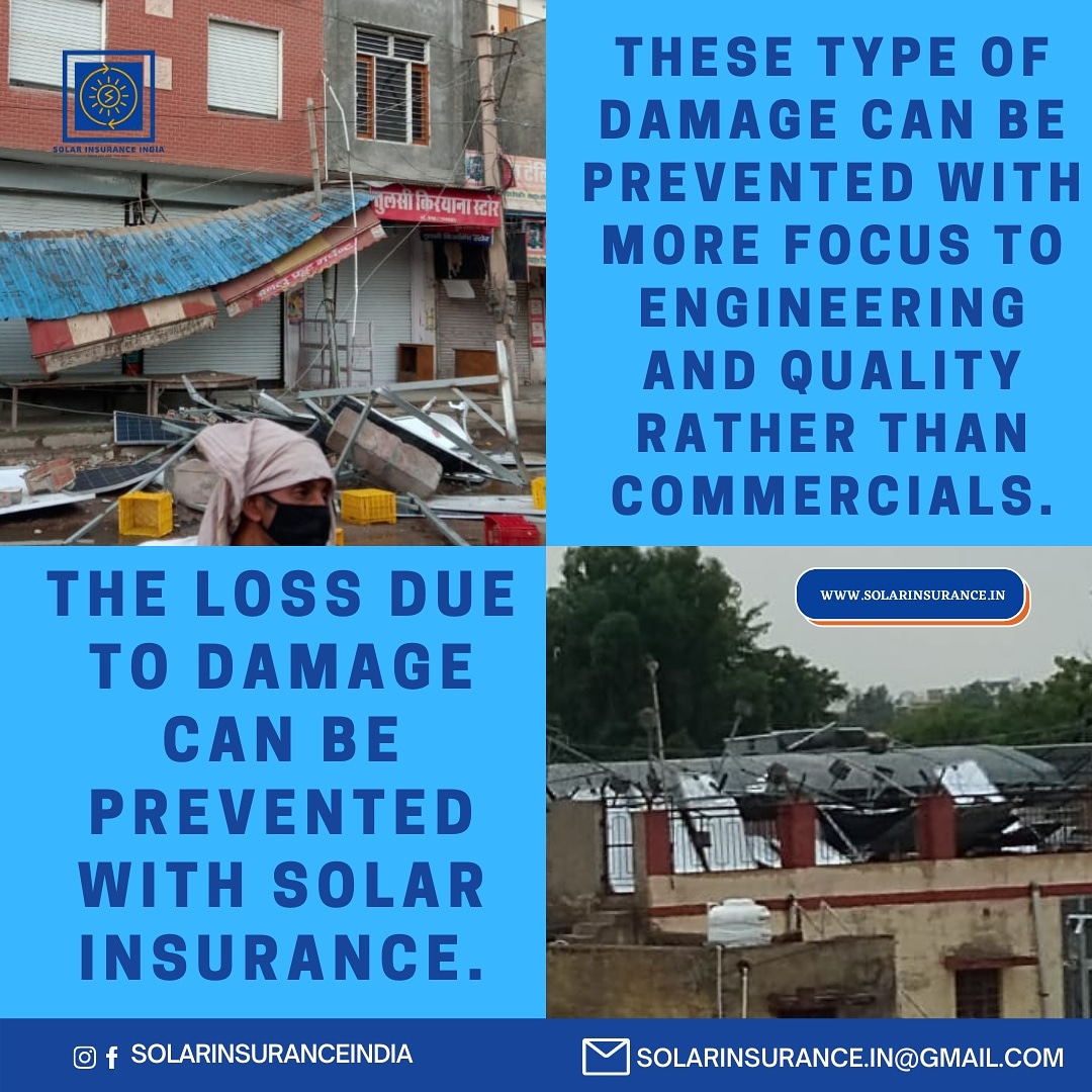 InsuranceSolar's tweet image. AVOID accident by choosing the qualified EPC player and AVOID loss by choosing a suitable insurance product.
Write to us at solarinsurance.in@gmail.com
#solarinsurance #solarinsuranceindia #solar #solarenergy #solarpanels #solarcleaning