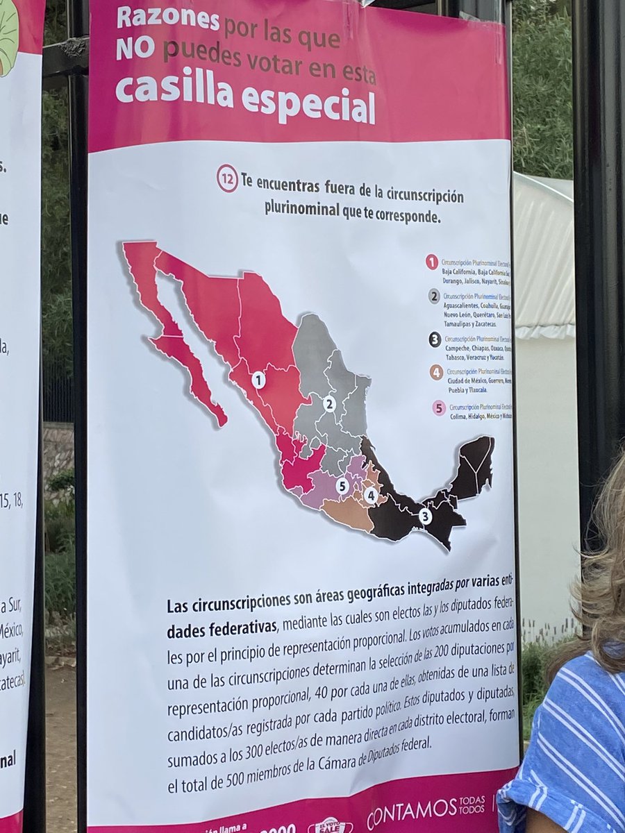 YoYaisRed's tweet photo. Casillas especiales son por región. Esta estrategia la avisaron ya estando en al fila. Poca difusión previa de esta estrategia. #voto #casillas #VotaPorMexico https://t.co/dLEF8JPfYU