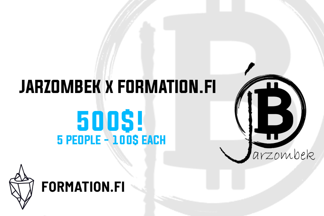 SPECIAL $500 Allocation spot 
giveaway with <a href="/FormationFi/">FormationFi</a>
($100 to 5 people)

✅ Retweet
✅ Tag your 2 friends 

✅ Complete all the tasks in the Google form below 👇🏼

forms.gle/bp3oLGFVUCw83w…

The winners will be randomly selected on 07.06 at 8 p.m. CEST