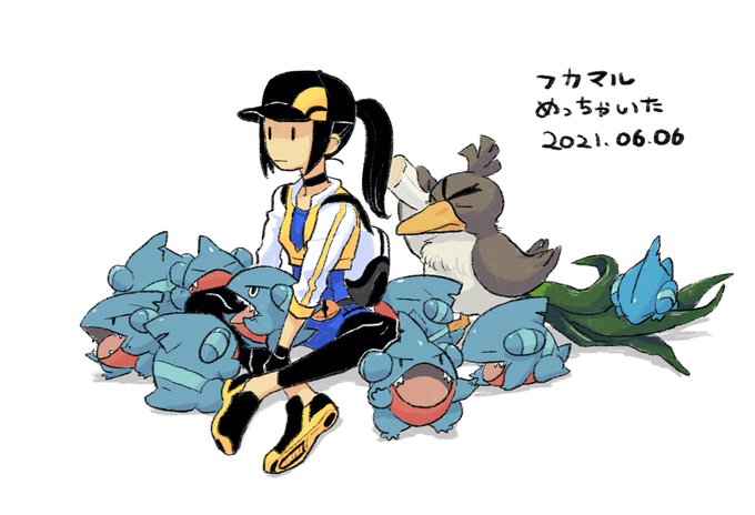フカマルのtwitterイラスト検索結果 古い順
