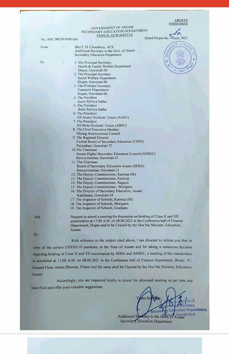 Gungun92360435's tweet photo. Tuesday a meeting by our EM 🙂
#CancelAssamBoardExams https://t.co/SToCaCTtJx