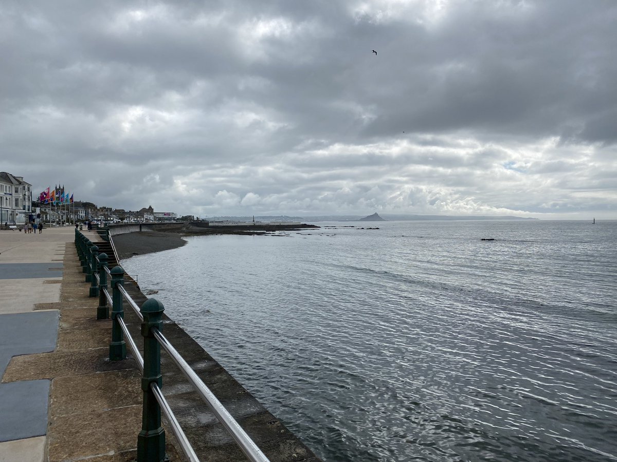 WYP_ceg's tweet image. Nice to be back at my ‘Day job’ and recces for this years #2021TOB stage 1 start in Penzance - shame the suns not out yet! @TourofBritain @BritishCycling @WYP_RPU
