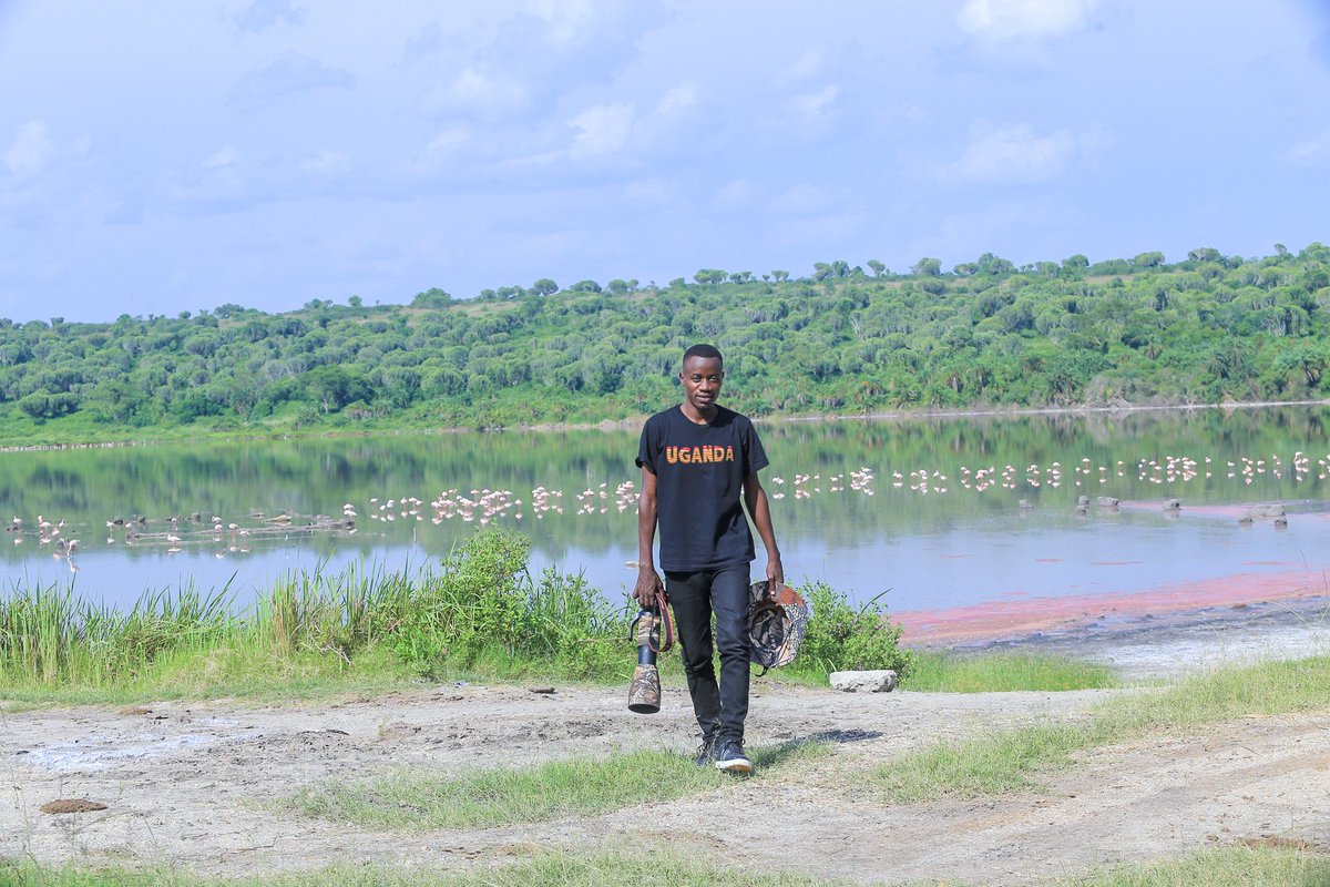 Nelytiez's tweet photo. I can proudly say that my weekend safari in QENP was successful after Chlling with dancing flamingos😊. I can't wait to go back with @Wildaperture256 for #EntangleQENP. https://t.co/mDa4TF8W0Z