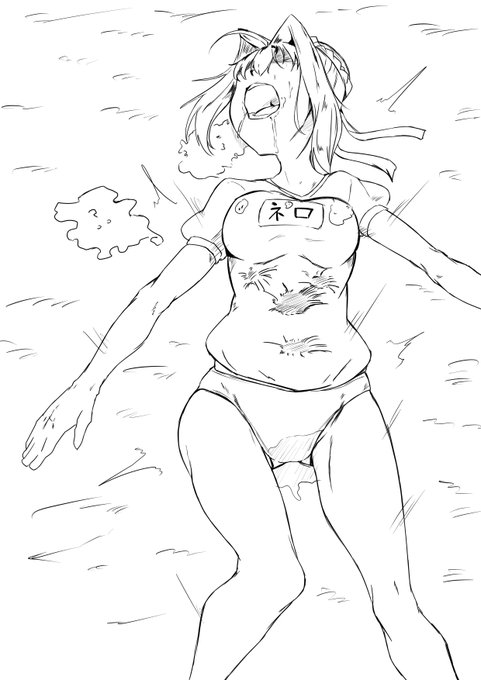 お題箱にきてたネロちゃま。あんまりクレーター描いた事なかった 