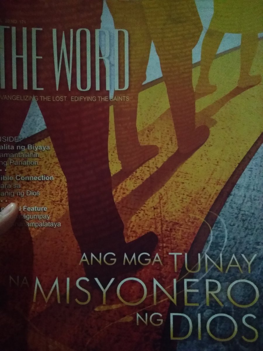 Naaroouz4w's tweet photo. Ang tunay na Misyonero ng Dios ay pinangungunahan ng Goodman of the House. Praise God! 

#ProudtobeaMissionary
#iShareTheWord 
#NYWD
#PMCC4W https://t.co/iQrEYRCheu