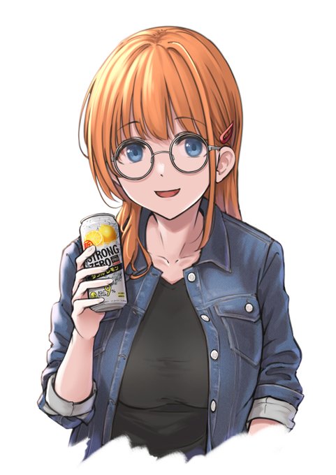 「女の子 缶ビール」のTwitter画像/イラスト(古い順)