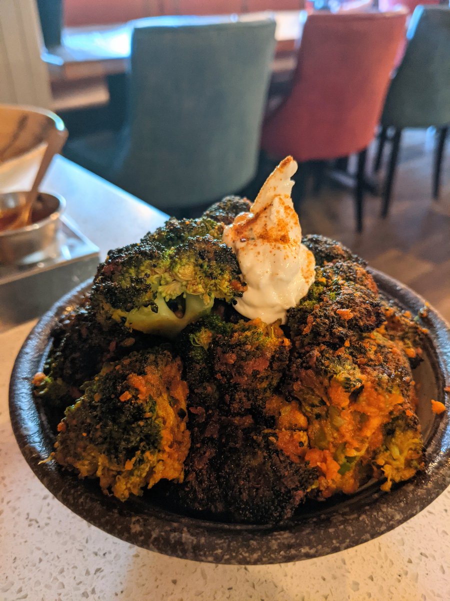 Tandoori broccoli