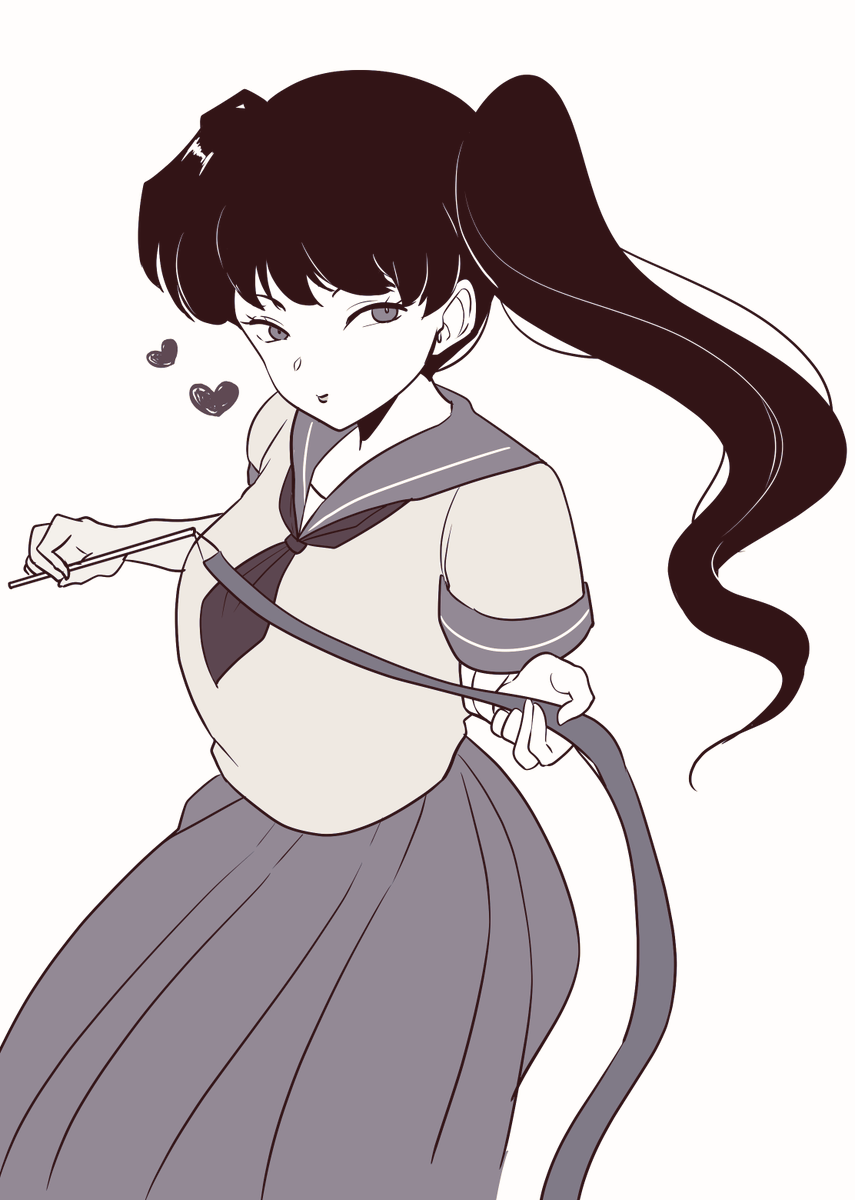 たまには版権ラクガキ。女の子が全員乳がでかくなるの御大の影響だと思う。そして育ちすぎたことも自覚してる。
女らんまが好きです。でも小太刀ちゃんはもーっと好きです。 