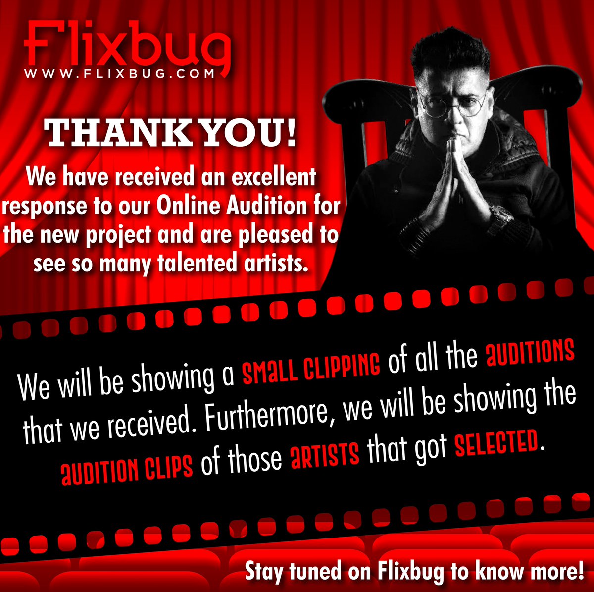 Wooaaahhh! Such a great mass of talent we got in our country! @flixbugofficial and @RiingoBanerjee really appreciate all of you talented artists and your response to our call. @OfficeBengal @BengalTalkies @bengali_pycker @TollyDuniya @tollywood_t2 @OnlineTollywood @Calcutta_Times