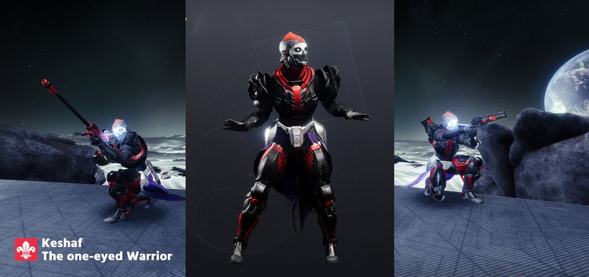 K3shaf's tweet photo. The one-eyed Warrior.
@A_dmg04
#Destint2 #SplicerFashionShow https://t.co/gyub7yqd9U