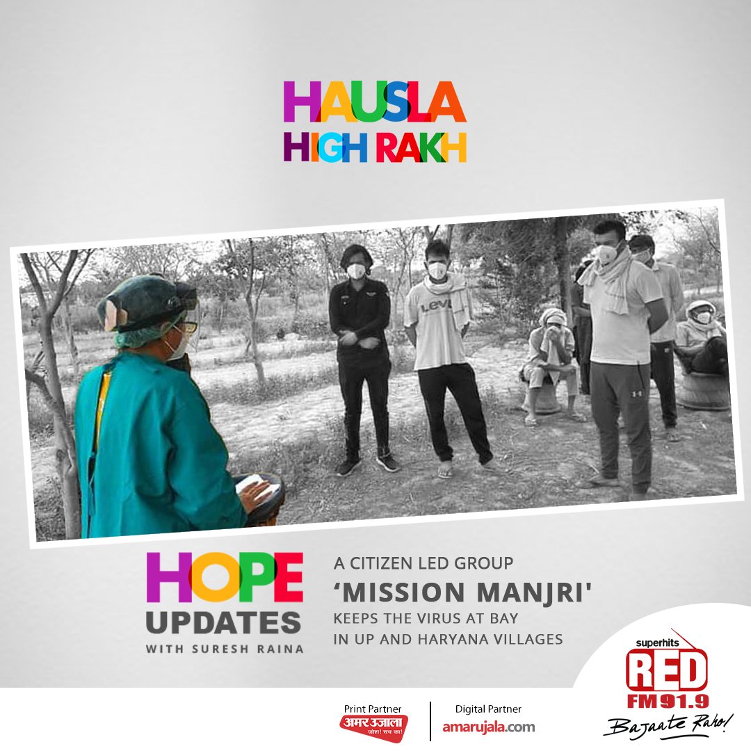 vaid_sarang's tweet photo. Stay tuned to get your dose of Hope…Red FM ke saath Hausla High Rakh!
 #HauslaHighRakh #HopeUpdate #indiafightscorona  #letsspreadhope #inspireeachother #weshallovercome  #redfm #Raina #Sureshraina 
 @mymalishka @rjdevaki @nisha_narayanan @AroraSidarath @abrarzargar @roohi514 https://t.co/JXW12dLEzk