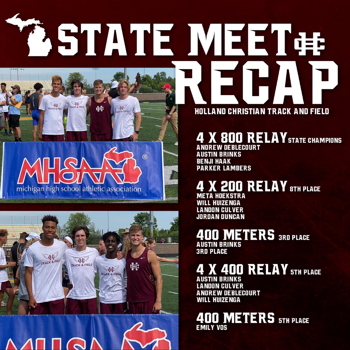HCsportslive's tweet photo. #GoMaroons @MaroonsAD https://t.co/5COUyQ7pMn