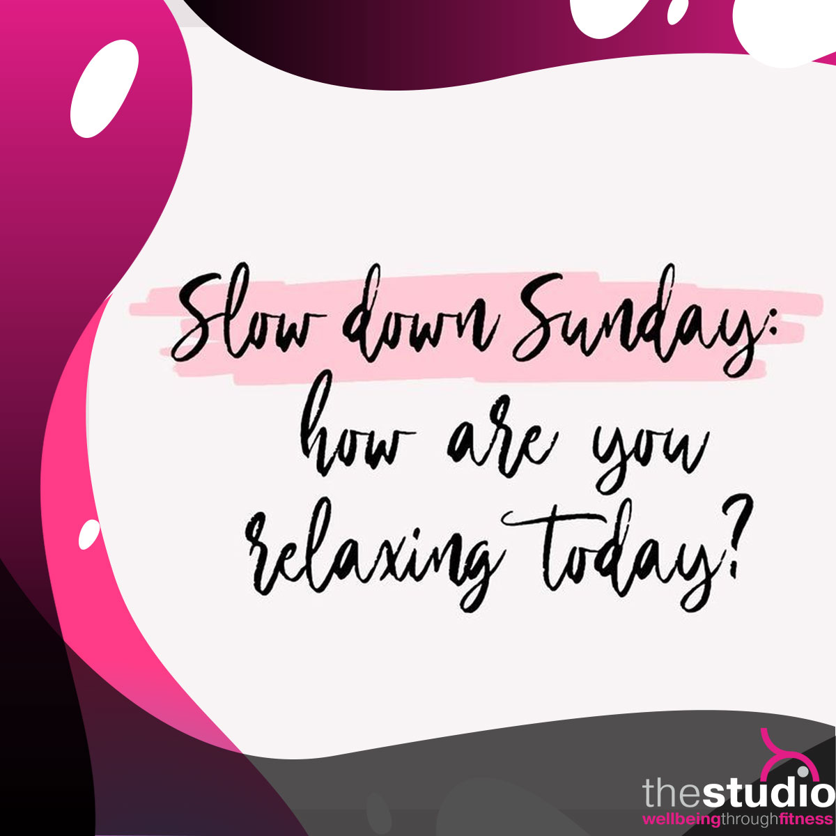 Let us know how you guys are spending Sunday! We hope it's well spent to bring a week of content 🧡🤗