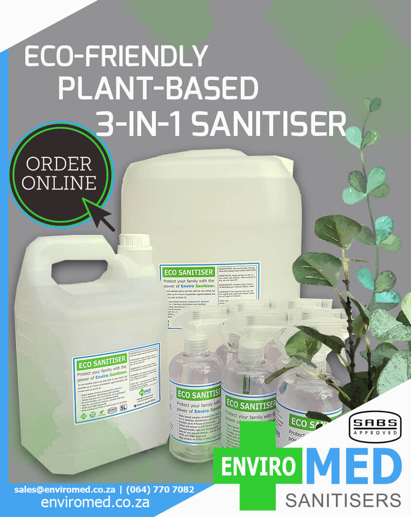 You won't find better than our 3-IN-1 Sanitiser bit.ly/33fSjg4

#sanitiser #handsanitizers #EcoFriendly #biodegradable #durban #johannesburg #pretoria #soweto #mzansi #sandton #gauteng #jozi #mpumalanga #polokwane #kwazulunatal #capetown