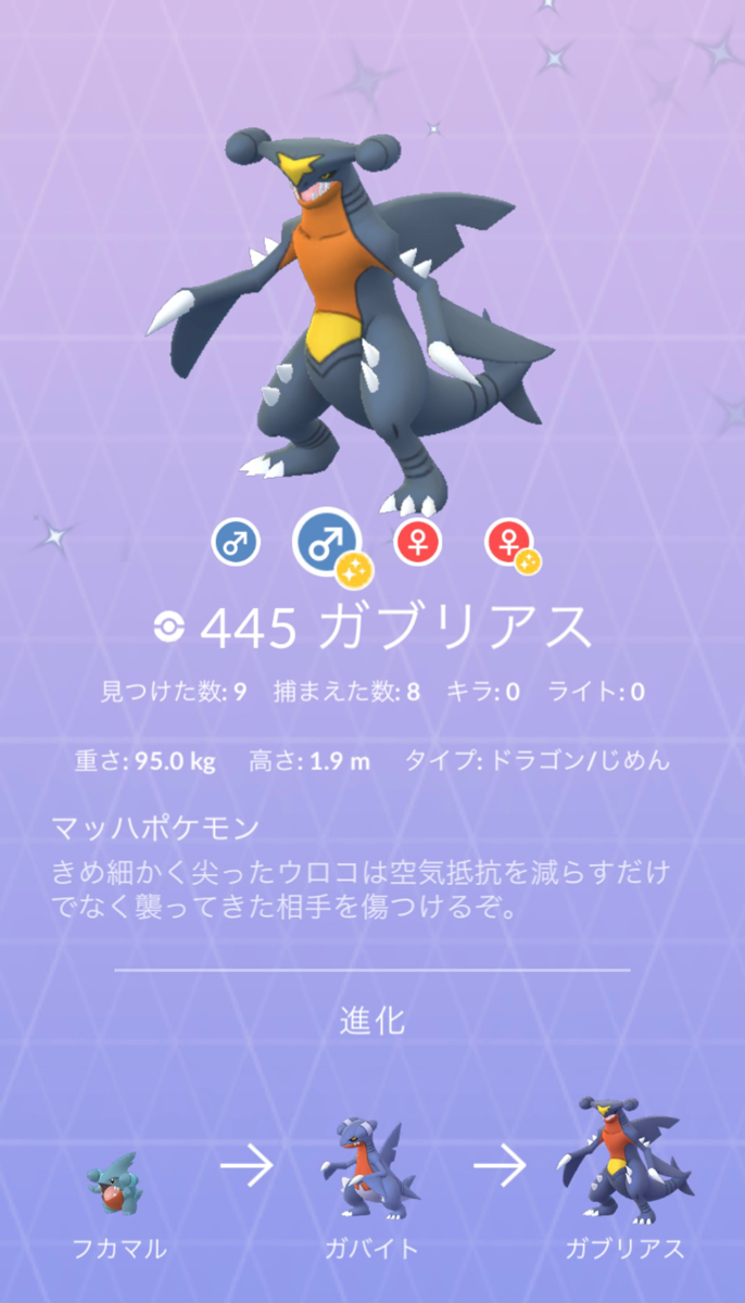 Tea League ミニ四駆ニュースほか フカマル ガバイト ガブリアスの色違い Pokemongo ポケモンgo T Co 9860quqjor Twitter