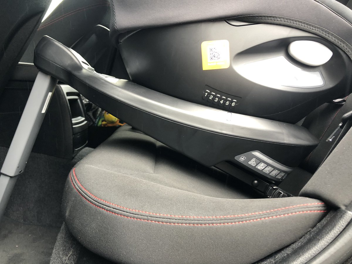charlfletch's tweet photo. @Halfords_uk awful installation of my child’s car seat, it’s not even touching the seat (bottom or back)! 
Literally didn’t know what they were doing, you shouldn’t be offering a service if you don’t provide adequate training!! https://t.co/sC5w5W4y2B