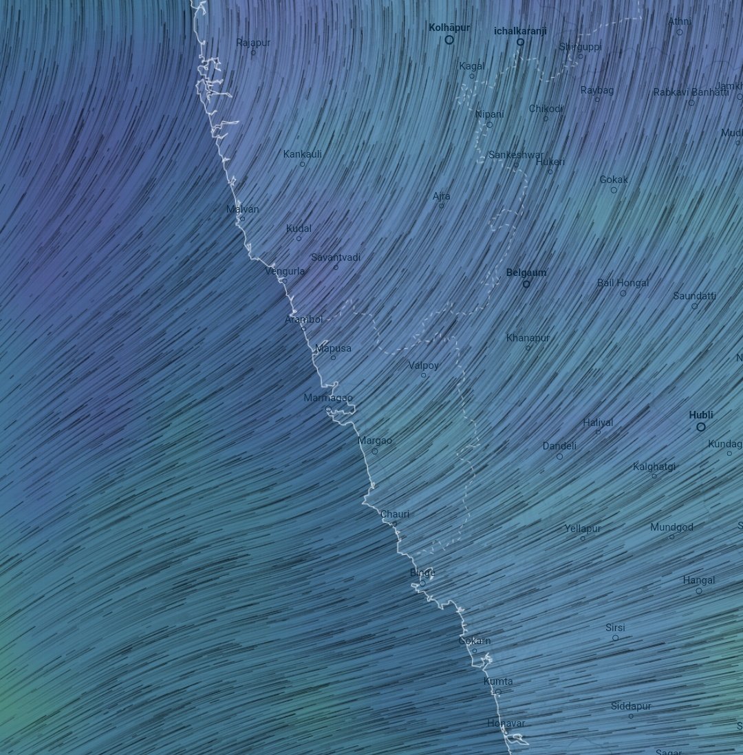 meet_abhijit's tweet photo. As per expctd, feeble #Monsoon2021 enters #Goa &amp; #Maharashtra on occasion of #ShivRajyabhishek Sohala on 6th June 2021
#NLM passes through #Vijaydurg #Killa coastl fort in #Sindhudurg to #Rajapur in #Ratnagiri till #Kolhapur

#Rainfall in mm

#Sawantwadi 42
#Devgad 35
#Rajapur 30 https://t.co/MtglBLfH6x