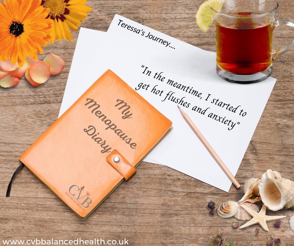 Thank you Teressa for sharing your 'Menopause Story'🧡

Please visit my FB page @CVBBalancedHealth to read Teressa’s journey. No doubt this will resonate with so many women
#knowledgeispower 
#cvbbalancedhealth #menopausediary #womensupportingwomen #inthistogether #menopausestory