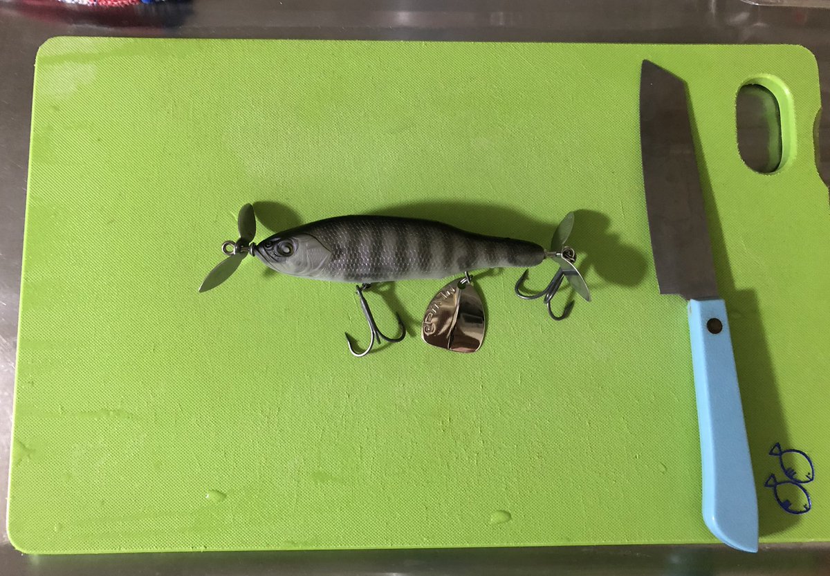 飯田忍 かっこいいルアーはどこで撮っても映えるという証明 アビノー110f