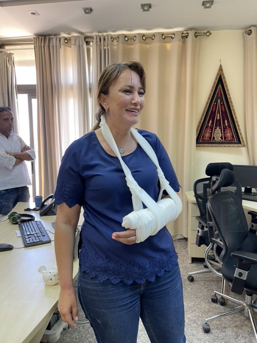 abierkhatib's tweet photo. I want to see Israel’s name on foreign policy’s next report on * The 10 Worst Countries for Journalists*
As the only regime in the world that bombed a media build and broke the arm of a journalist. 

#SaveSheikhJarrah #Palestine https://t.co/8ZzJGhXEQ9