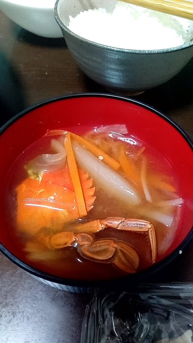 蟹のうま味がたっぷりで美味い! 