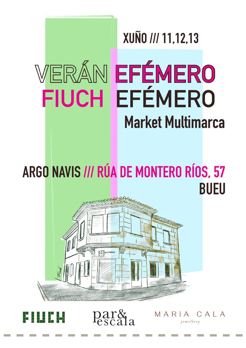 redeargonavis's tweet photo. A vindeira fin de semana non te perdas o market #VeránEfémero en @redeargonavis ! A tenda viguesa #Fiuch volve visitarnos os días 11, 12 e 13 de xuño co seu #market #multimarca xunto ao mar 🙌👇🌊🌞
#Moda #Complementos #Argosummer #Verán #Bueu https://t.co/04AbyoN3rs