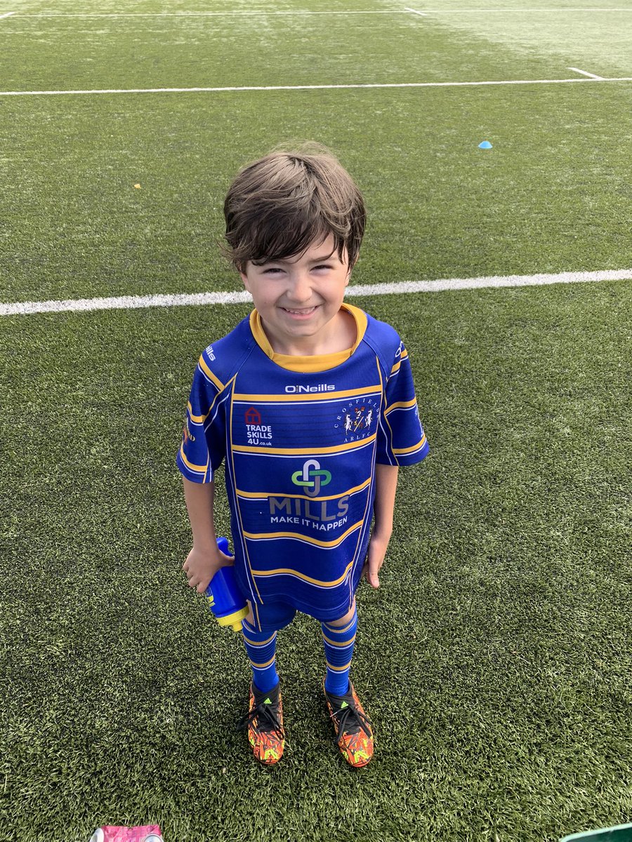 adamjohnberry's tweet photo. Love Sunday mornings watching this little man play rugby. He’s getting better and better each week! Super proud once again! #crossfields #rugbyleague https://t.co/ovjPuBpIin