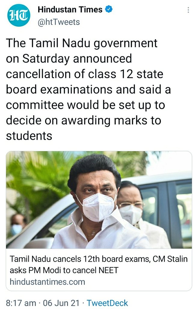 anushesh_sharma's tweet photo. 👉CBSE
👉ICSE
👉NIOS
👉Rajasthan
👉Gujarat
👉Uttar Pradesh
👉Uttarakhand
👉Maharashtra
👉Haryana
👉Goa
👉Chhattisgarh
👉Himachal Pradesh
👉Tamil Nadu 
have cancelled 12th board exams, keeping in mind the safety of students.What stops you Mr @himantabiswa ?
#CancelAssamBoardExams https://t.co/e4hhAVBD5b