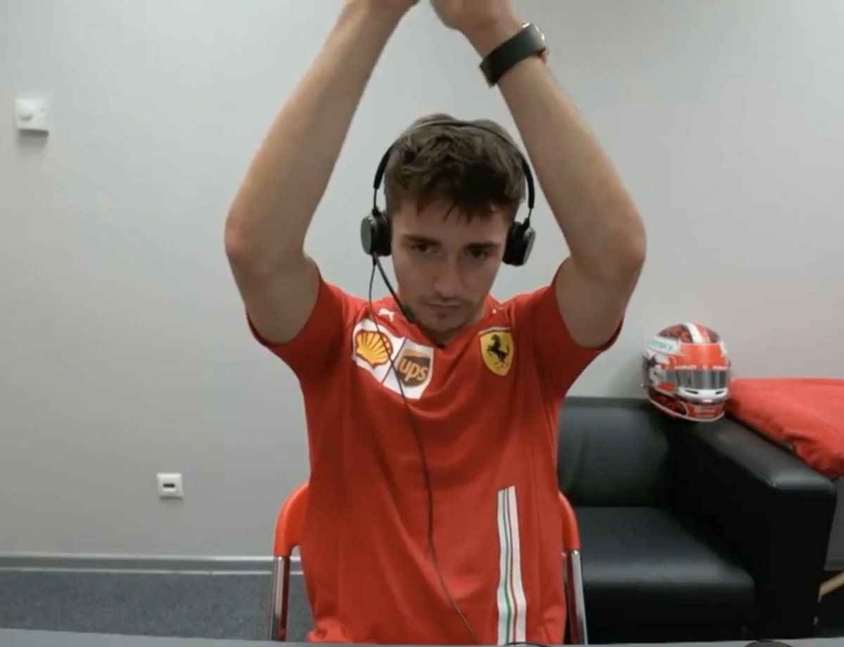 lovingleclerc2's tweet image. . @Charles_Leclerc really likes to be a dancing ballerina 🤣🩰

@ScuderiaFerrari @Carlossainz55 #C2challenge #F1 #AzerbaijanGP