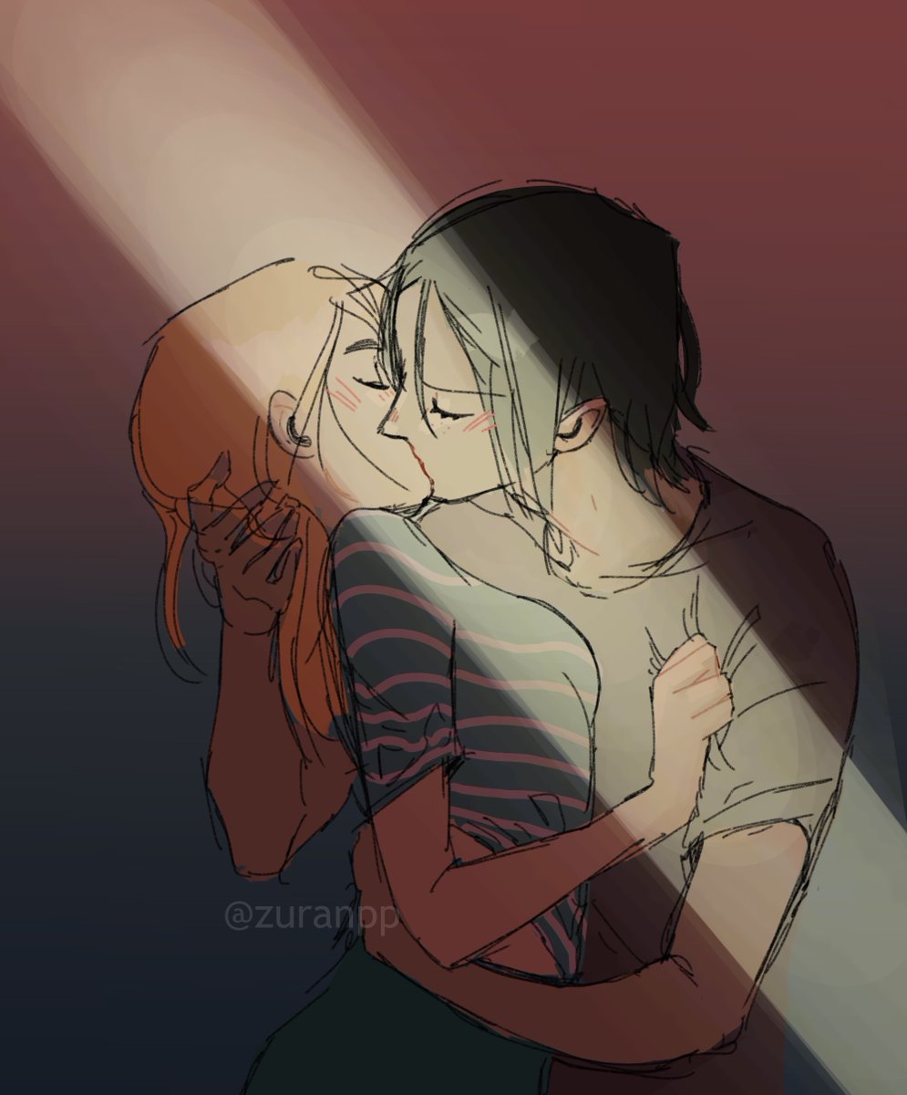 zuranpp's tweet photo. quick doodle i felt like sharing :) #SNK #ShingekiNoKyojin #yumihisu #yumikuri #ymir #Historia https://t.co/Pdf6XPGbG6