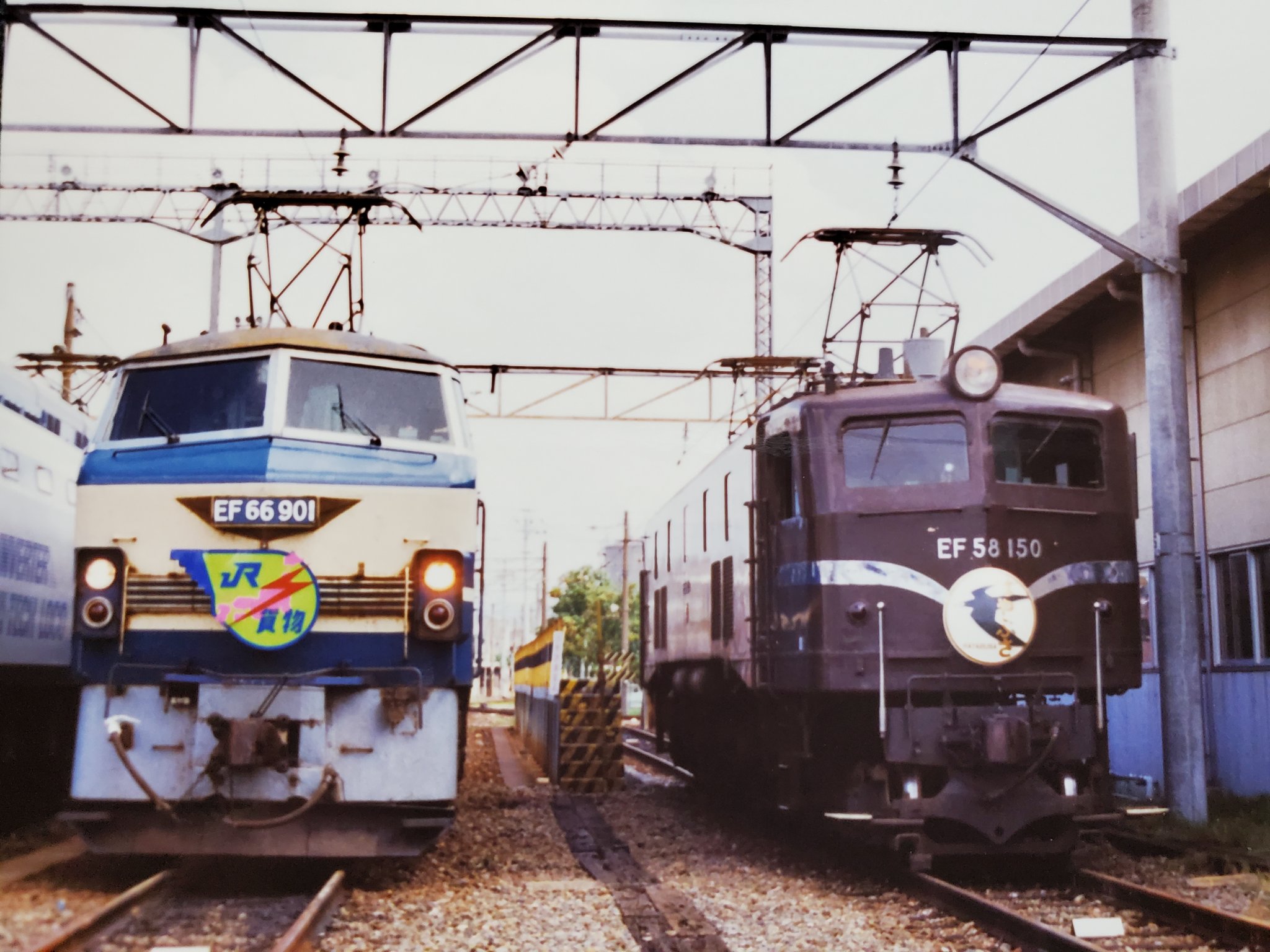 機関車3両　EF58 EF65 EF66 昭和40年代 前半 蒸気から電気機関車へ EF65誕生と寝台電車