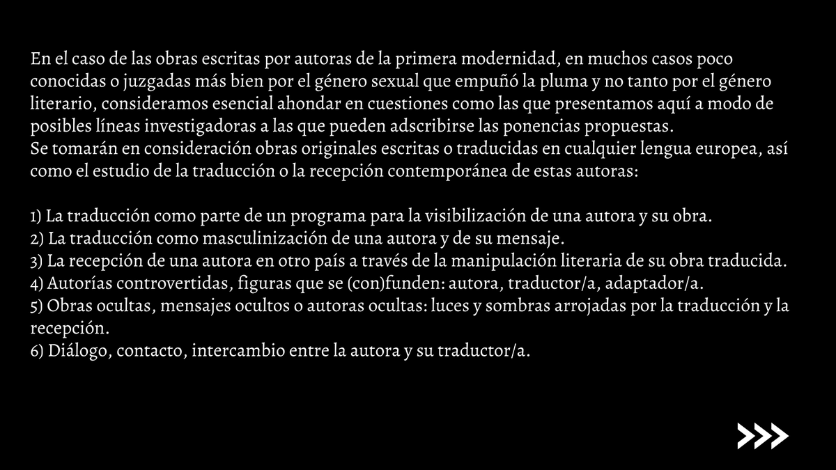 ProjectWink's tweet photo. Abierta la #CFP hasta el 15 de julio:
Jornada Int. sobre #Traducción y #recepción de #autoras de la primera modernidad.
📩 Manda tu abstract de 200 palabras (ES, IT, CA, FR, EN).
Más info 👇
https://t.co/EN4B3mFMoU

#escritoras #scrittrici #womenwriters #escriptores #earlymodern https://t.co/dtUYNrBvJz