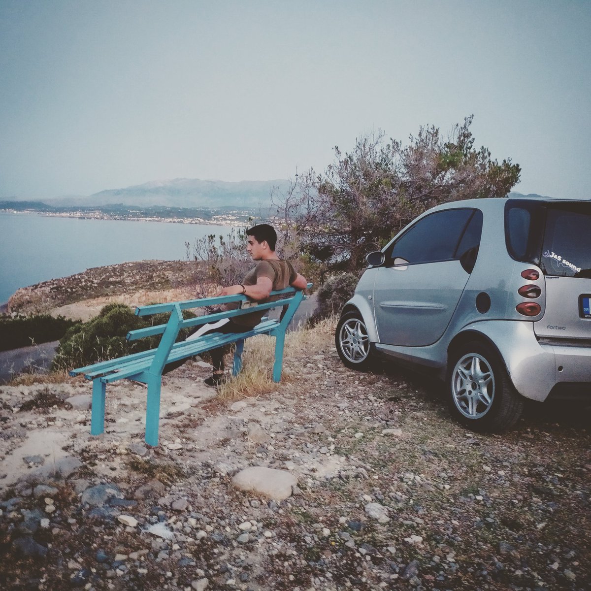 #NewProfilePic #afrata #Kolimpari #Chania #Sea #View #Smart #Mycar