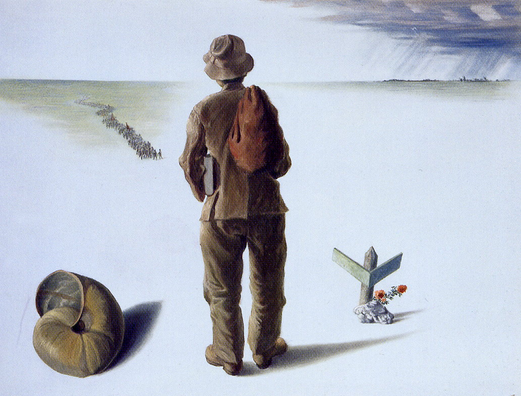 北脇昇 （Kitawaki Noboru、1901-1951） 『クオ・ヴァディス（どこへ