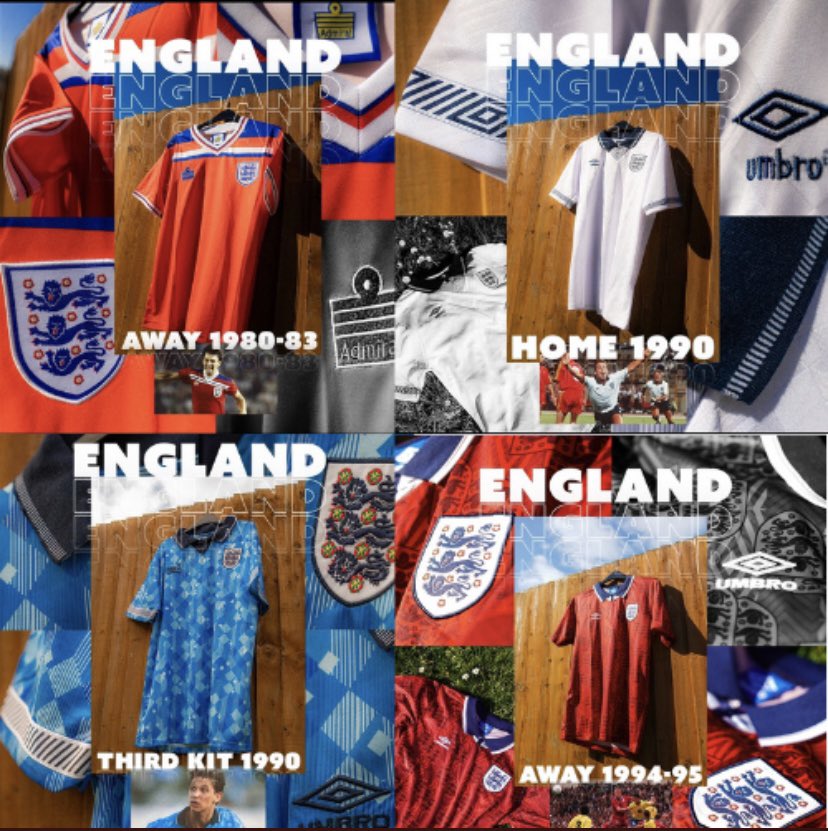 englandshirtbox's tweet image. GIVEAWAY: 

If England beat Romania this afternoon ⚽️ then we will be giving away an England Retro Shirt Mystery Box to one lucky winner!📦🏴󠁧󠁢󠁥󠁮󠁧󠁿👕

To Enter:
- Retweet this tweet ☑️
- Follow us (@englandshirtbox) ☑️ 

Good luck! ⏰🏆
