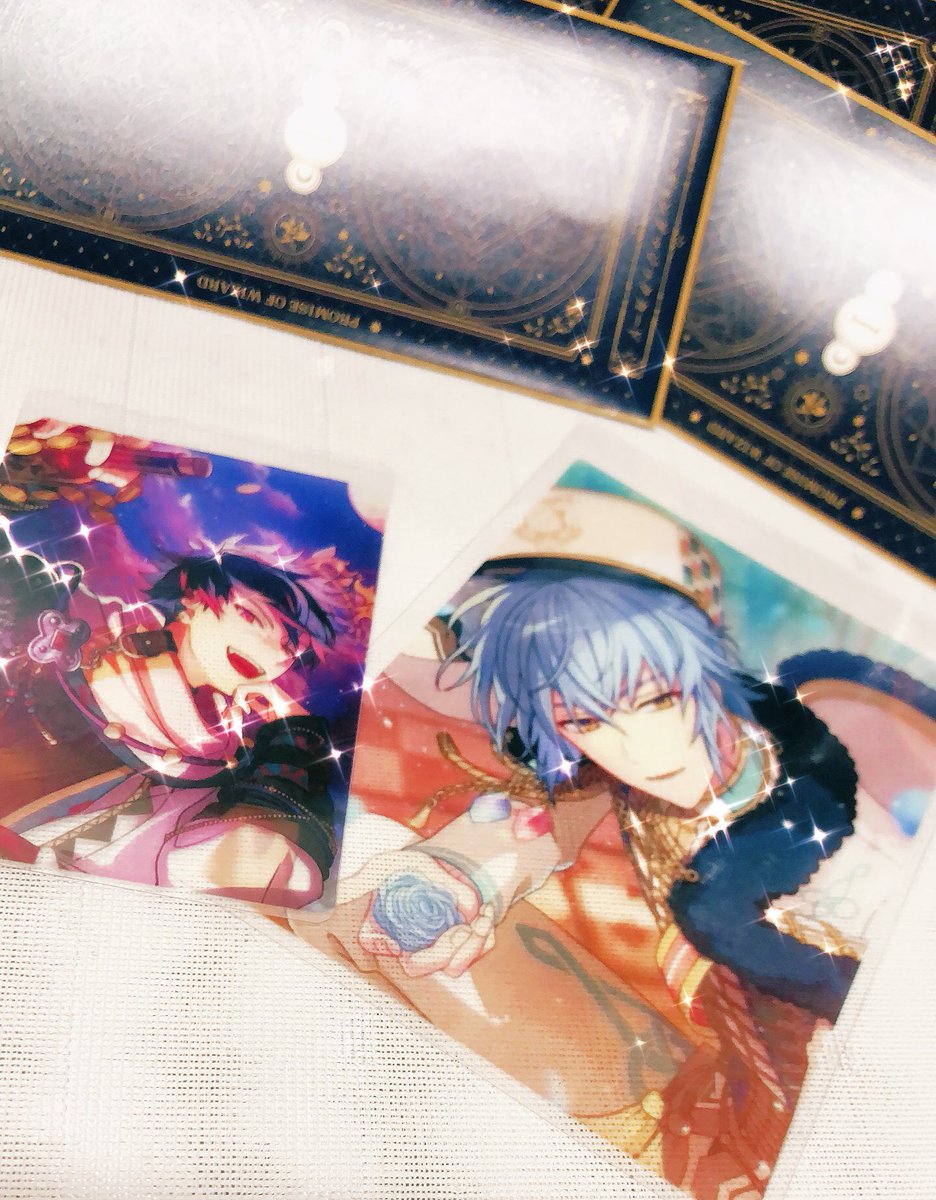 ぽ 旨めのアヒージョになりたい Pa Twitter これはグッズあんまり無かった時代にどうしてもグッズほしくて作った自作トレカ T Co Temd8inlvf Twitter