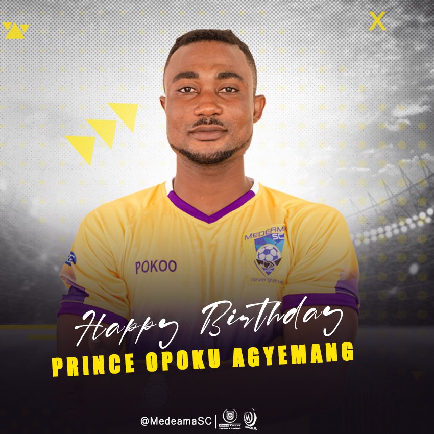 Join us in wishing our Striker 
Prince Opoku Agyemang a very BIG  Happy Birthday!     