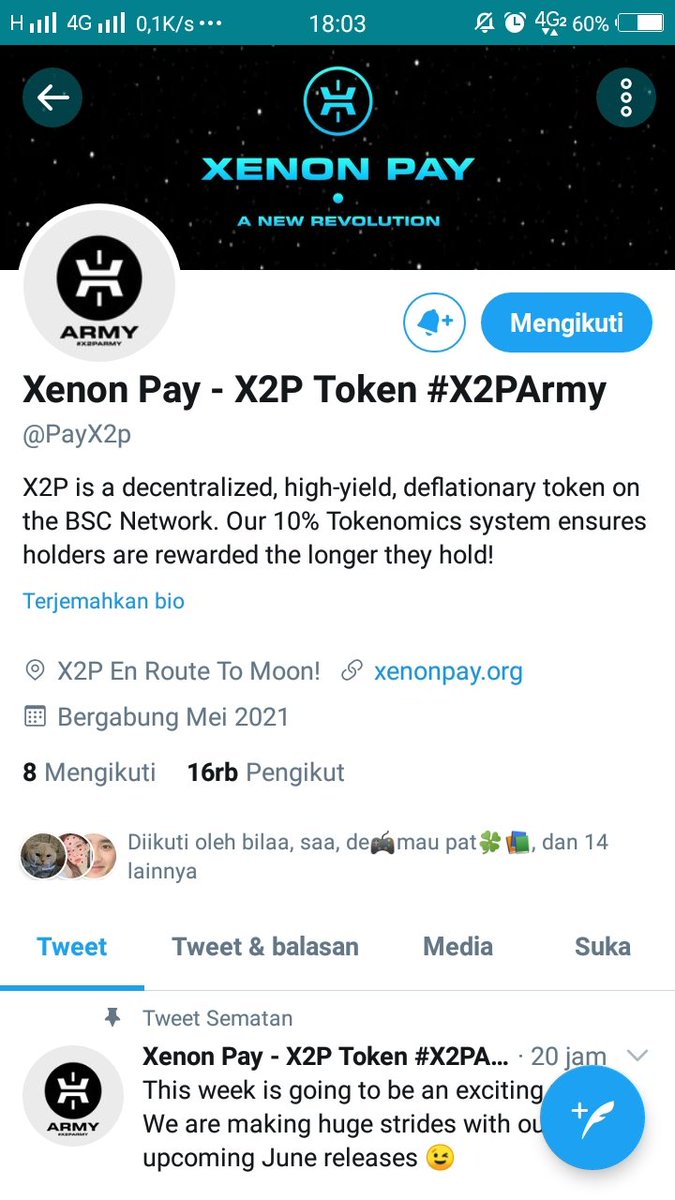 ty_julia24's tweet photo. @ladyincrypto @PayX2p Done
TG : Julia https://t.co/pHX7kvohZM