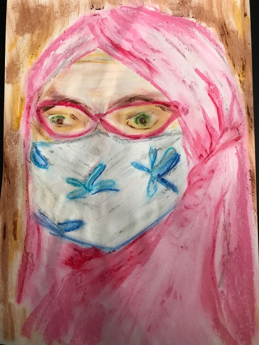 Two gorgeous additions to our online gallery: mother-daughter chalk pastel self-portraits! 👏👏

Find this activity and more 👇

londonsoutharthub.org/half-term-art-…

Send us your artworks: share@londonsoutharthub.org 

#ShareStuffSunday #family #artwork